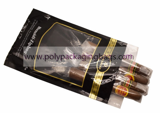 0.08mm OPP lamellierte Zigarren-Luftfeuchtigkeitsregler-Taschen mit befeuchtetem System innerhalb des Schwammes