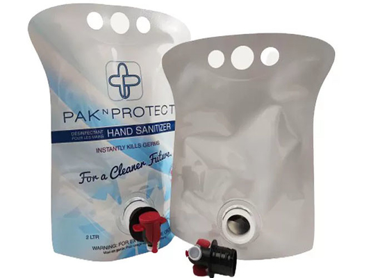 Flüssigkeitsverpackung Stand-up-Spout-Tasche mit individueller Dicke